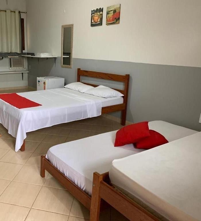 Hotel Pousada Em Guarapari - Pousada Paraiso - Predio 124 Стая снимка